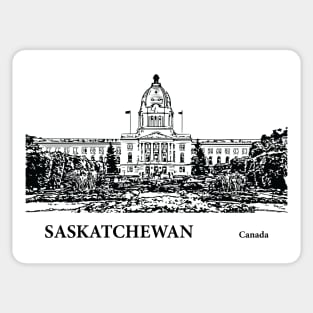 Saskatchewan Canada Sticker